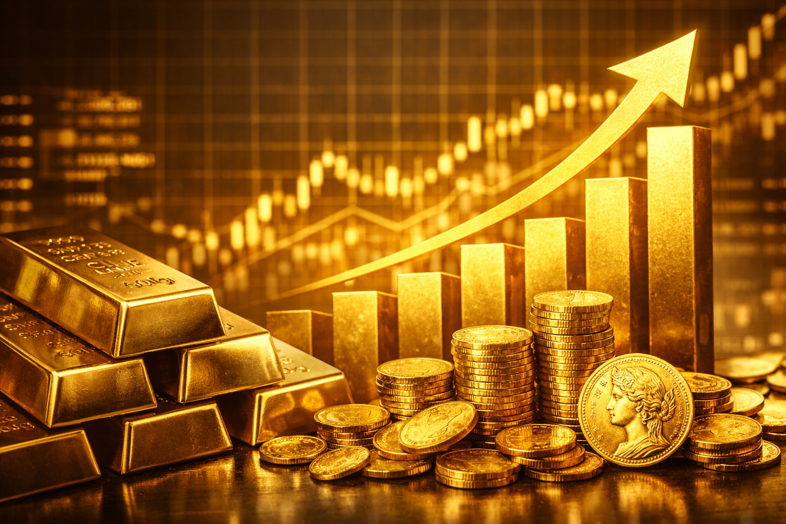 Gold Rates Climb Again, Touch New High